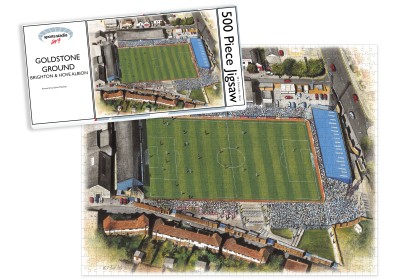 Brighton & Hove Albion FC Goldstone Ground Stadium Jigsaw Puzzle